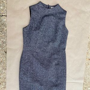 Women’s brown tweed knee length dress size 6